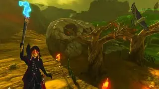 Zelda, but I'm a Goth Girl (BotW Second Wind)