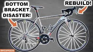 Трансформация Boardman SLR! Полная переборка! Обслуживание шоссейного велосипеда!