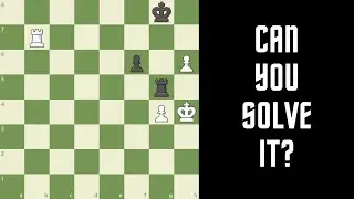 A useful endgame puzzle. Can you solve it?