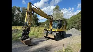 K&ouml;p - Gr&auml;vmaskin Komatsu PW160-10 med 3D maskinstyrning