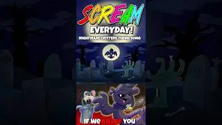 Scream Everyday! (Nightmare Critters Theme Song) Poppy Playtime Poe X Touille Spot The Difference 🐀