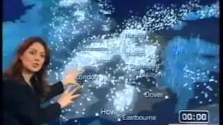 BBC Weather 17th December 2009: Snow showers in the east