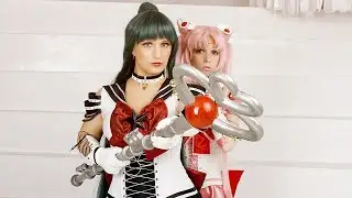 Sailor Moon cosplay movie. Role-playing game - Battle Royal. 4 clip. Final. Shi-tennou