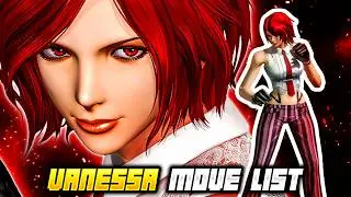 VANESSA'S MOVE LIST - The King of Fighters XIV (KOFXIV)