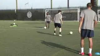 Training with Villanova Soccer: Week 7