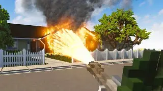 Destroying House With CRAZY Weapons | Teardown