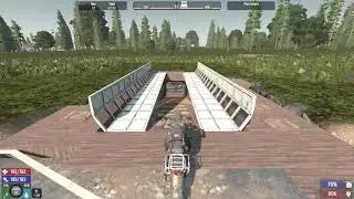 7 Days to Die v2.4 - Covered 5x3 Garage Door Underground Bunker