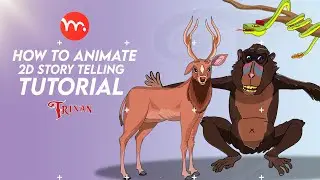 How to Animate 2D Storytelling in Moho #MohoAnimation #2DStorytelling #CartoonAnimation