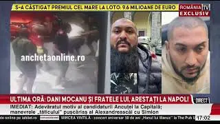 Dani Mocanu și fratele lui, arestati la Napoli