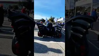 JEFF DUNHAM 1989 BATMOBILE at Supercar Sunday - Fireball Tim Garage