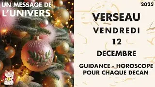 VERSEAU VENDREDI 12 DECEMBRE Une page se tourne avec succ&egrave;s