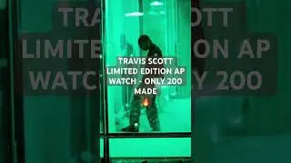 TRAVIS SCOTT Limited Edition AP Watch-only 200 made! #travisscott #audemarspiguet #watch #luxury