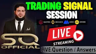 🔥SQ LIVE Trading Session | 100% FREE Trading Course | Quotex, Crypto & Forex Mastery