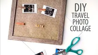 Show Off Your Treasured Memories With This DIY Photo Collage