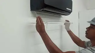 video de instala&ccedil;&atilde;o de defletor para ar condicionado hi wall