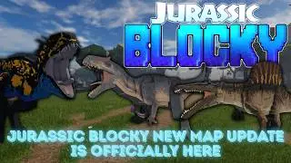 Jurassic Blocky New Map is officially here New Skins and Remodel
