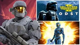 Helldivers 2 Halo Crossover, Fortnite Halo, Playstation Halo and More HALO