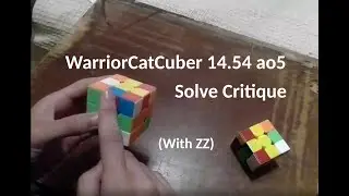 WarriorCatCuber Solve Critique
