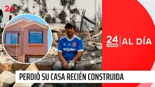 El drama de hombre que perdió su casa el mismo día que terminó de construirla | 24 Horas TVN Chile
