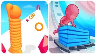 Long Neck Runner vs Stack Colors - All Levels Gameplay Walkthrough New Update Android iOS
