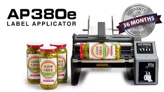 DTM AP380e Label Applicator with matrix rewinding - 30% faster