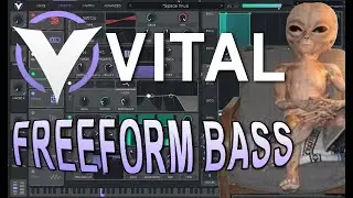Freeform Bass Sound Design in Vital (like Peekaboo and G-Rex)