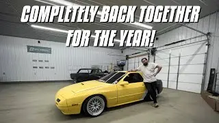 Final Assembly on My RX7 V8 Drift Car!