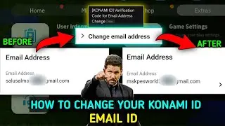 ഓരോ efootball യൂസറും ഇതറിയണം ‼️ | How to change email in efootball | Easy way to change email id