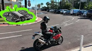 Motorcycle & BEACH & Drone