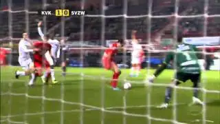 KV Kortrijk - SV Zulte-Waregem ( Matchverslag Stadion - VTM)