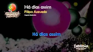 2010] Filipa Azevedo   Há Dias Assim (Portugal)   [Karaoke version]   YouTube