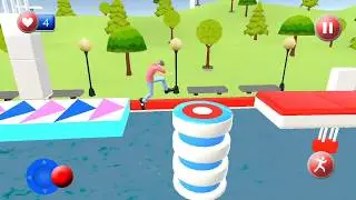 Amazing adventure run 3d game 2 | Challenging stunt adventure game | games