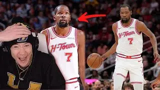 KD is UNSTOPPABLE! Reacting to Rockets vs Pacers!