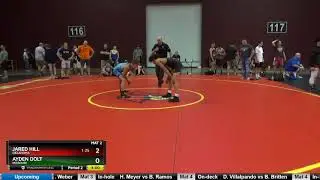 Cadet Men 120 Jared Hill Oklahoma Vs Ayden Dolt Missouri