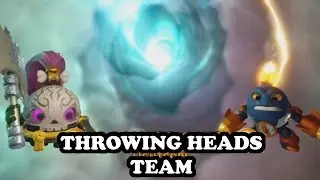 Skylanders Imaginators - Chopscotch & Lightcore Countdown GAMEPLAY - THROWING HEADS TEAM