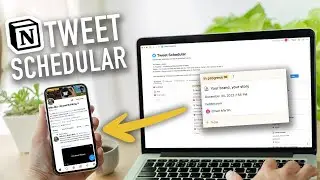 How To Schedule Tweets for Free wth Notion