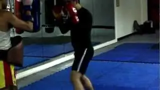 first mhuay thai session jay wilson tan