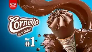 Cornetto&rsquo;s #1 flavor Chocolate -- mas pina-choco with real choco chips!