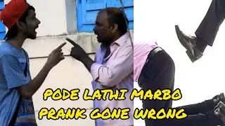 Pode Lathi Marbo(Gone wrong)|Pranks In Kolkata|Naughty Bongs