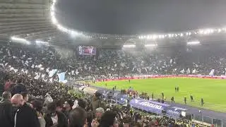 Lazio - Roma 19.03.2023 - Lazio post-game celebration