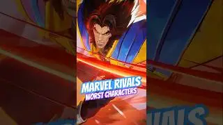 The worst characters in Marvel Rivals #marvelrivals #marvel #videogames #gaming