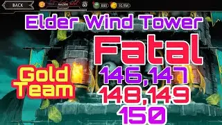 Elder Wind Fatal Tower 146 to 150 with gold team  | Talent tree and Equipments