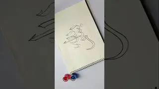 Easy Bismillah Arabic calligraphy with double pencil #islamicvideo #muslim #islam #arabic #art