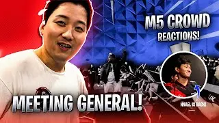 M5 CROWD REACTIONS|MEETING Gosu General|M5 VLOG 3