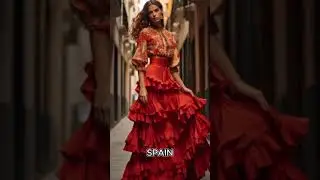 Asking AI To Create A Fashion Outfit For Each Country | AI Fashion Design