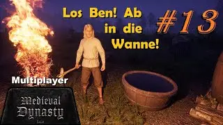 Medieval Dynasty #13 Finally a bathtub to wash & no more money / Multiplayer