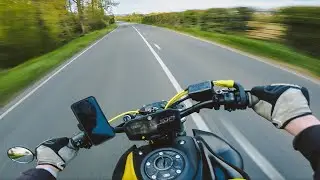 Summertime Group ride to Surrey. Part 6. | YAMAHA MT-07 AKRAPOVIC + QUICKSHIFTER [4K]