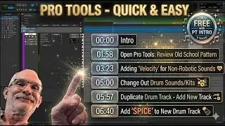 Pro Tools - How to create Drum Beats Part 2 - adding spice to your Drum Tracks with Expand2