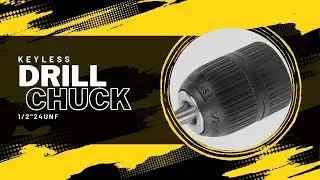 Keyless Drill Chuck for 3/8-Inch 24 Thread Spindle Review