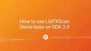 How to use LibFXScan Demo base on SDK 2.0